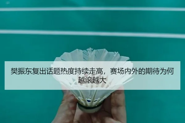 樊振东复出话题热度持续走高，赛场内外的期待为何越滚越大